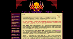 Desktop Screenshot of phoenixvibrationalhealing.com